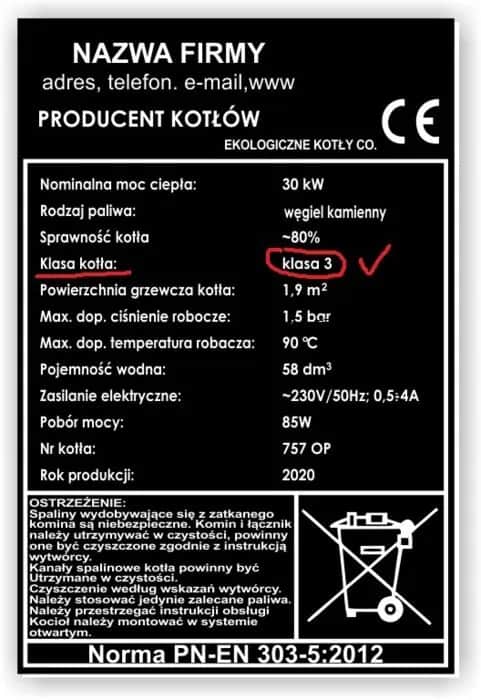 Jak określić klasę kotła? Prosty sposób na identyfikację