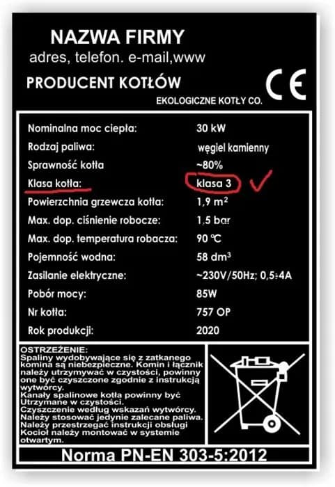Jak określić klasę kotła? Prosty sposób na identyfikację